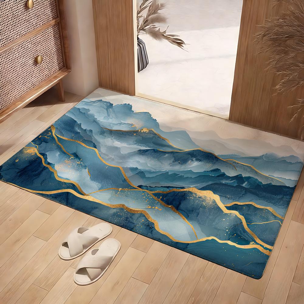Home Landing Textiles - Коврик Mountain Land из мягкого фланеля,