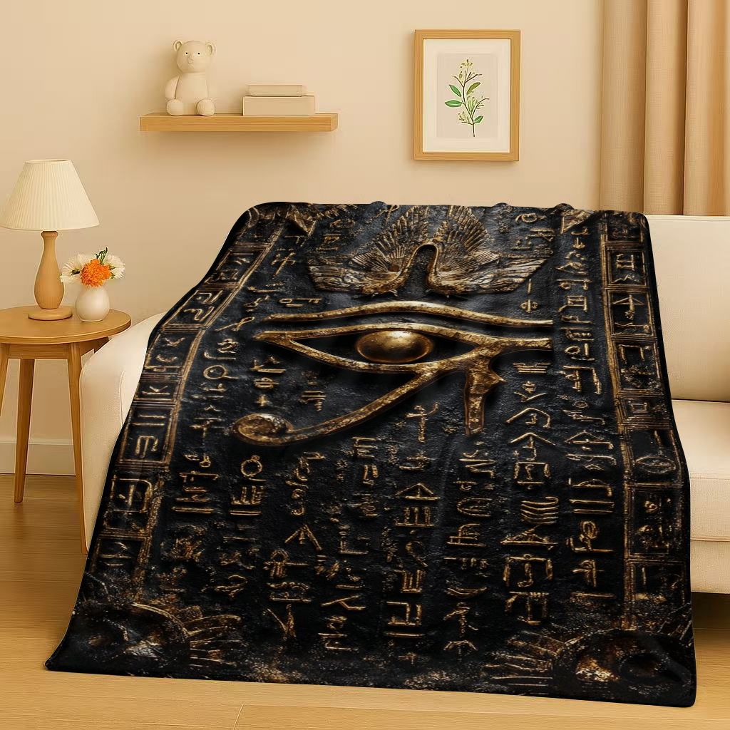 Home Textiles Egypt - Фланелевое одеяло HD Древнего Египта с