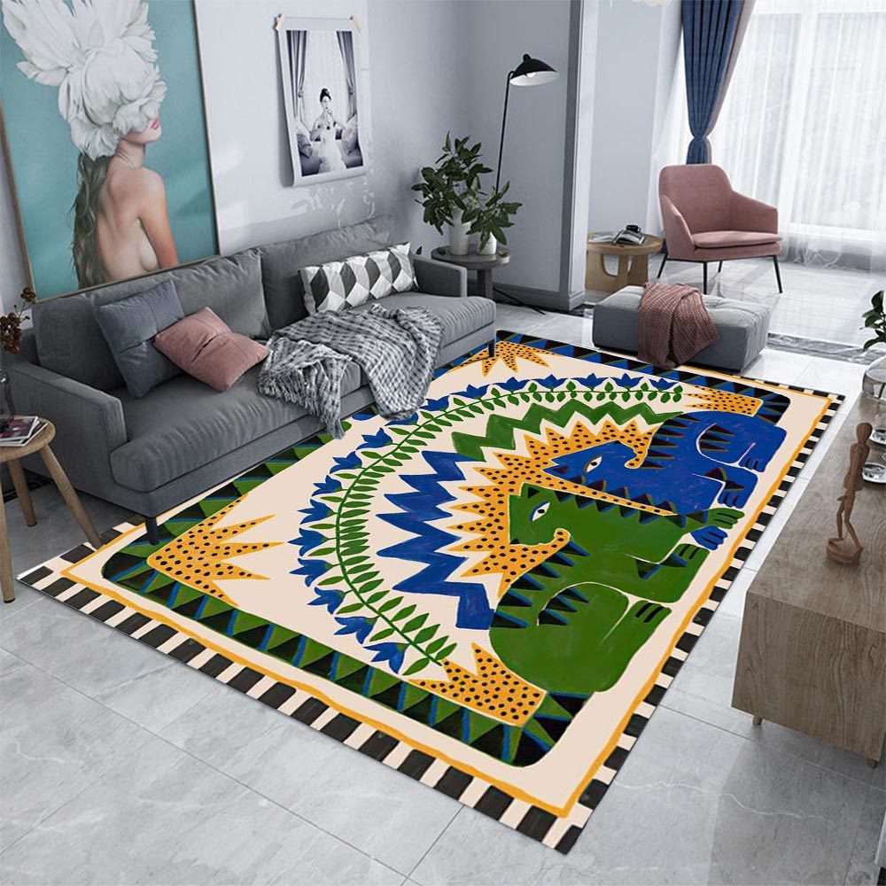Home Textiles Egypt - Абстрактный ковер в стиле Древнего Египта
