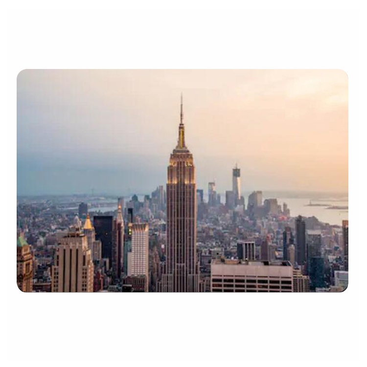 Home Textiles New York - Современный Нью-Йоркский город на закате Коврик