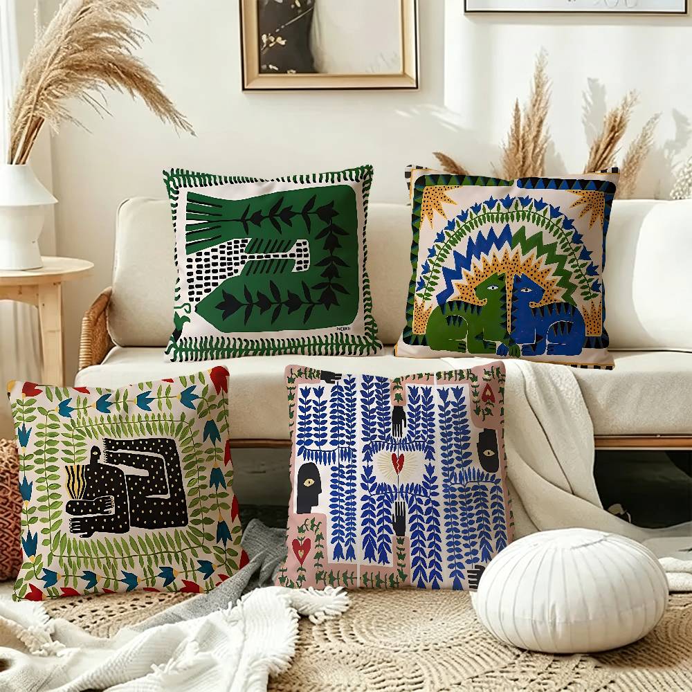 Home Textiles Egypt - Наволочка с дизайном в стиле Древнего