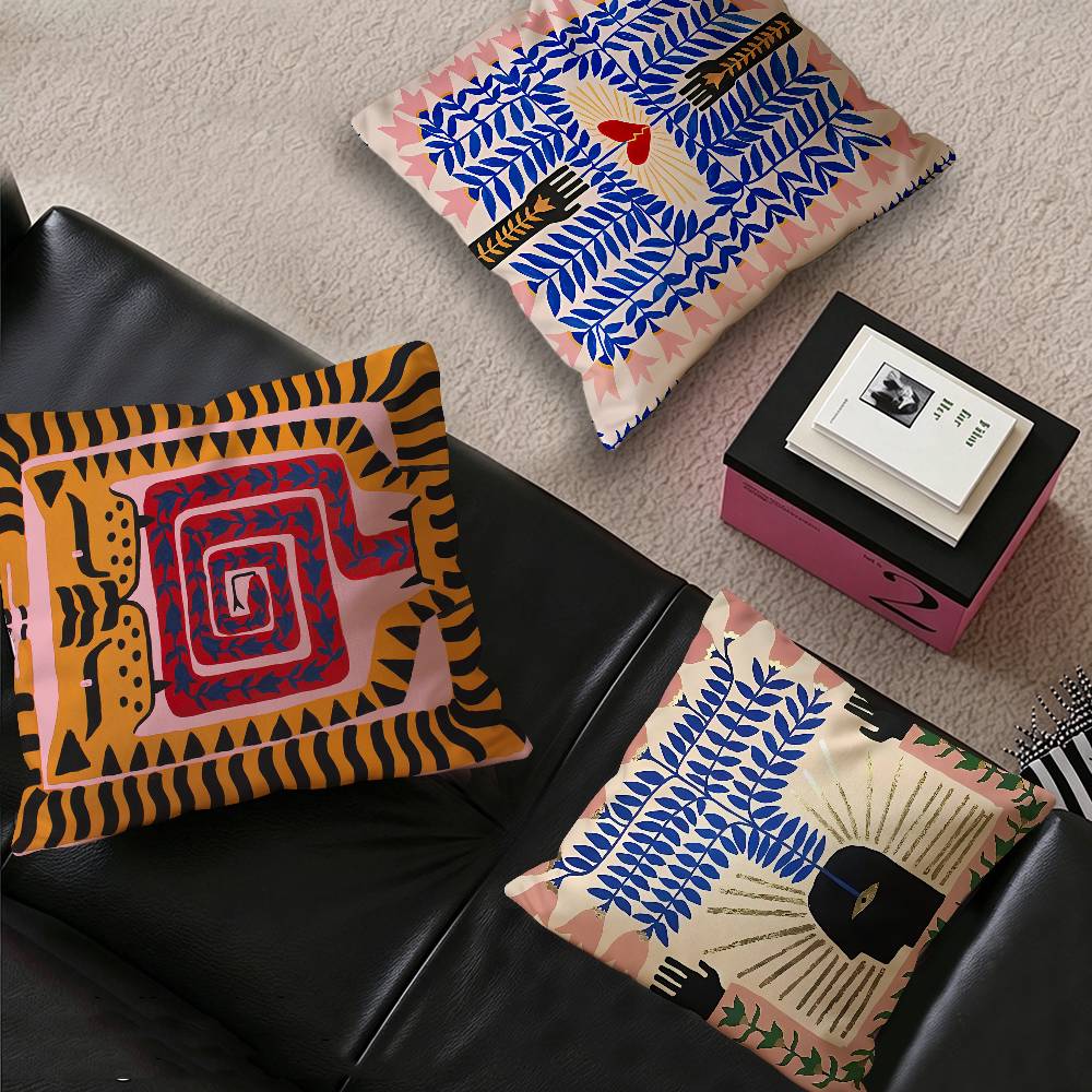 Наволочка для подушки с абстра – обзор и цена Home Textiles Egypt