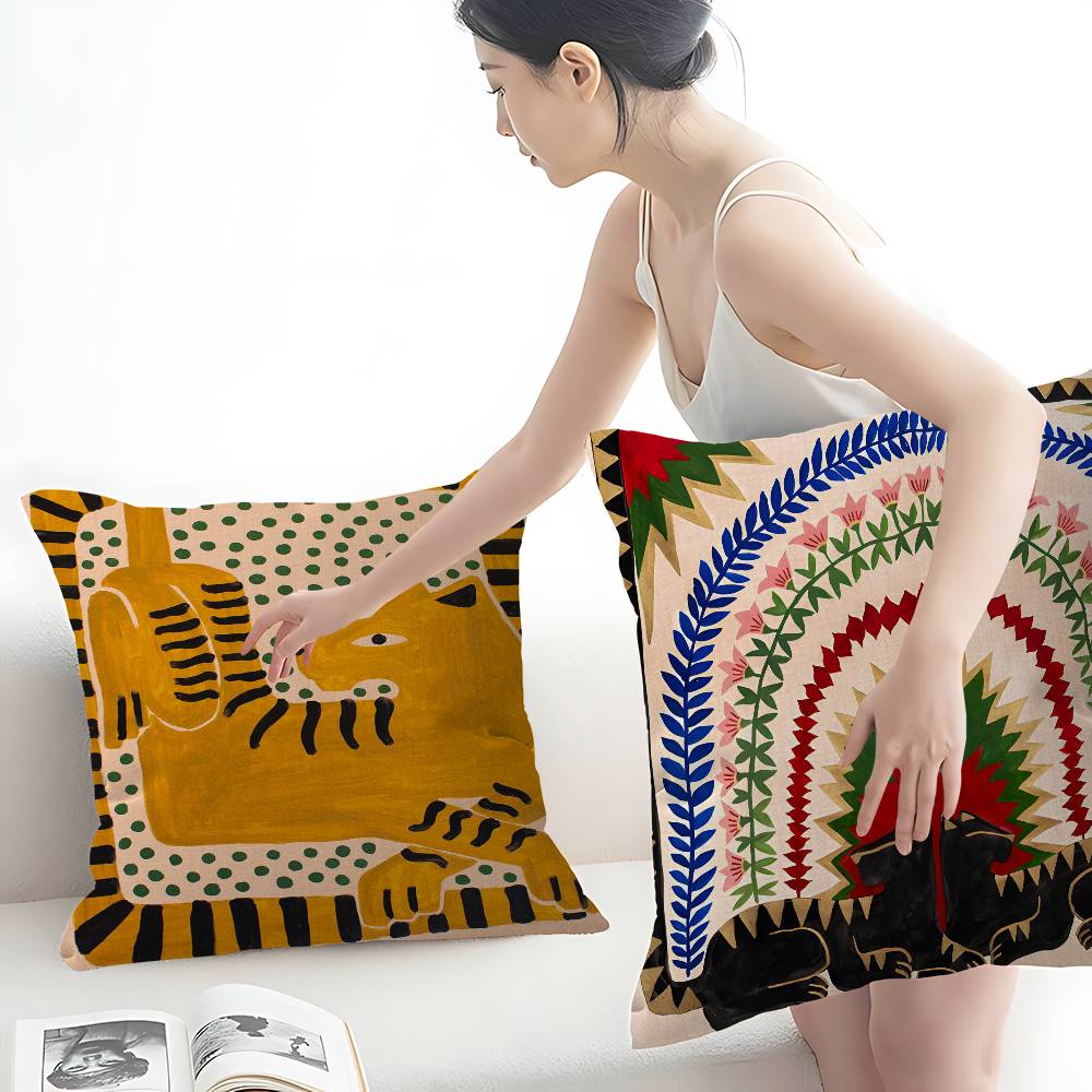 Наволочка для подушки с абстра – обзор и цена Home Textiles Egypt