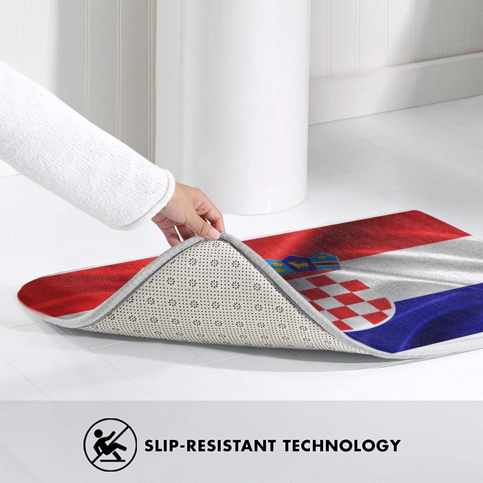 Хорватия, мягкий нескользящий  – обзор и цена Home Landing Textiles