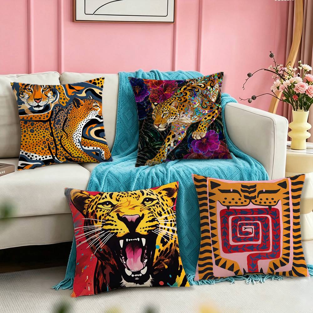 Красочная абстрактная наволочк – обзор и цена Home Textiles Egypt