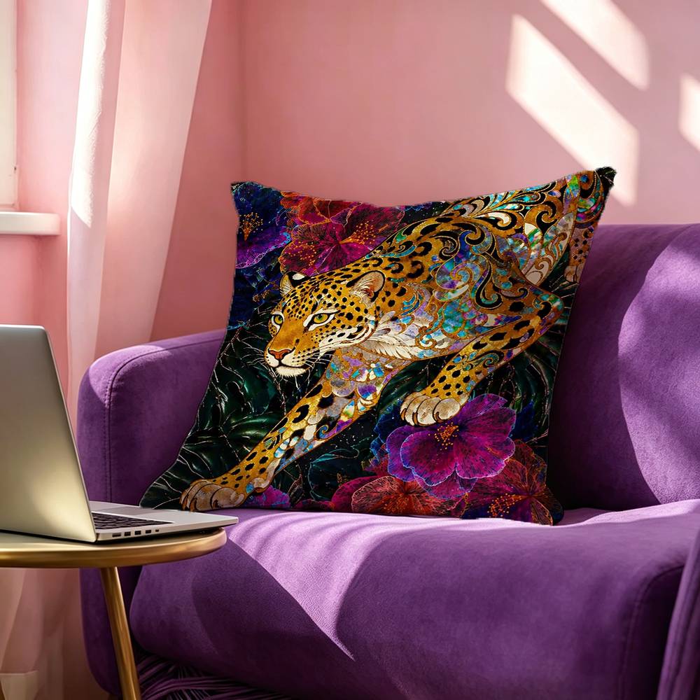 Красочная абстрактная наволочк – обзор и цена Home Textiles Egypt