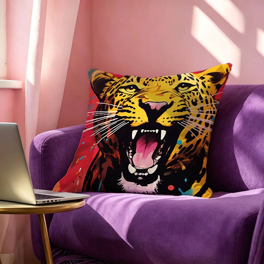 Красочная абстрактная наволочк – обзор и цена Home Textiles Egypt
