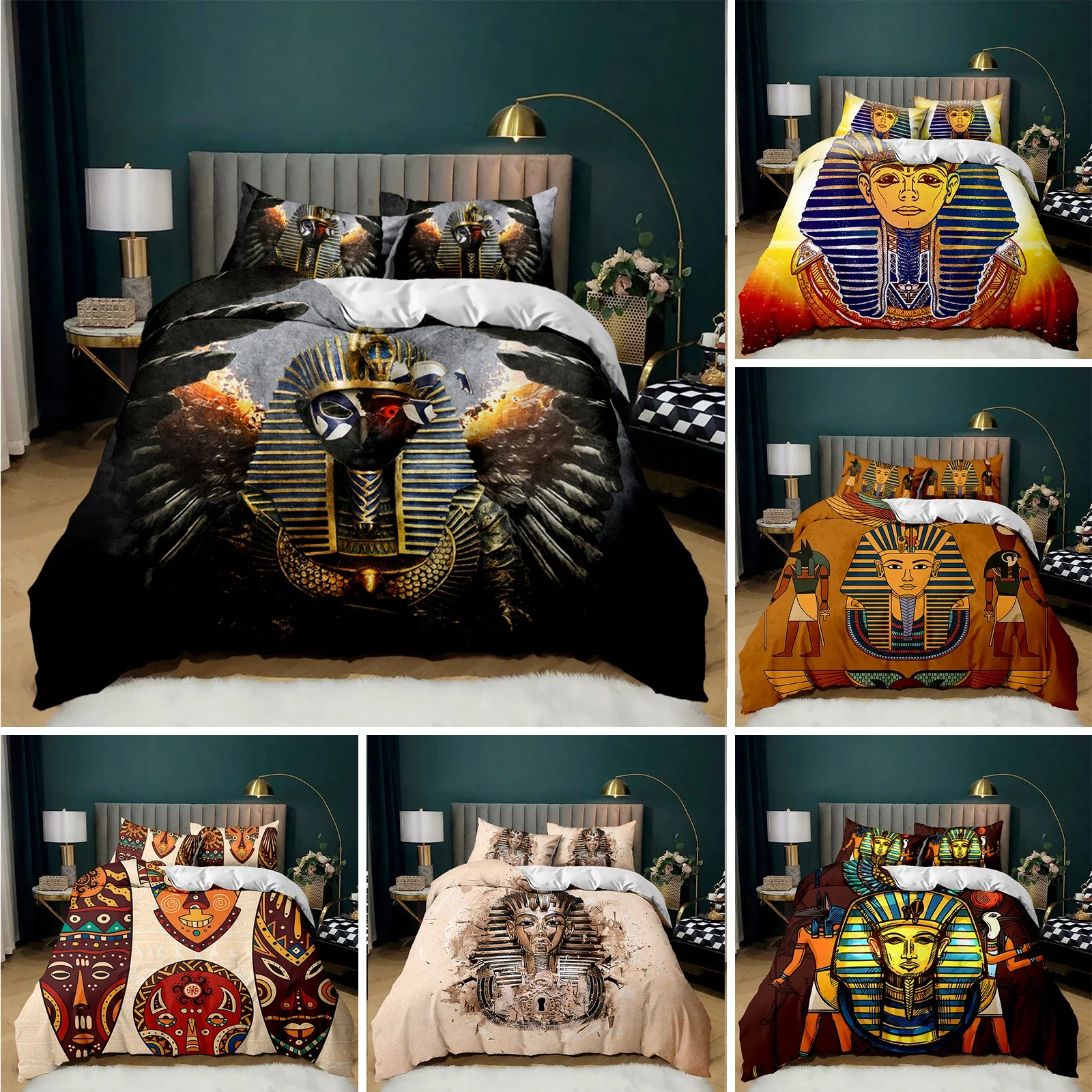 Pharaoh 3D Ancient Egypt Tribe – обзор и цена Home Textiles Egypt
