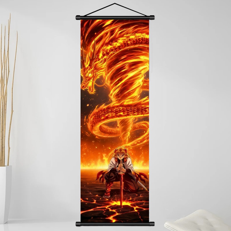 Аниме-постер Demon Slayer: Кёд – обзор и цена Home Textiles