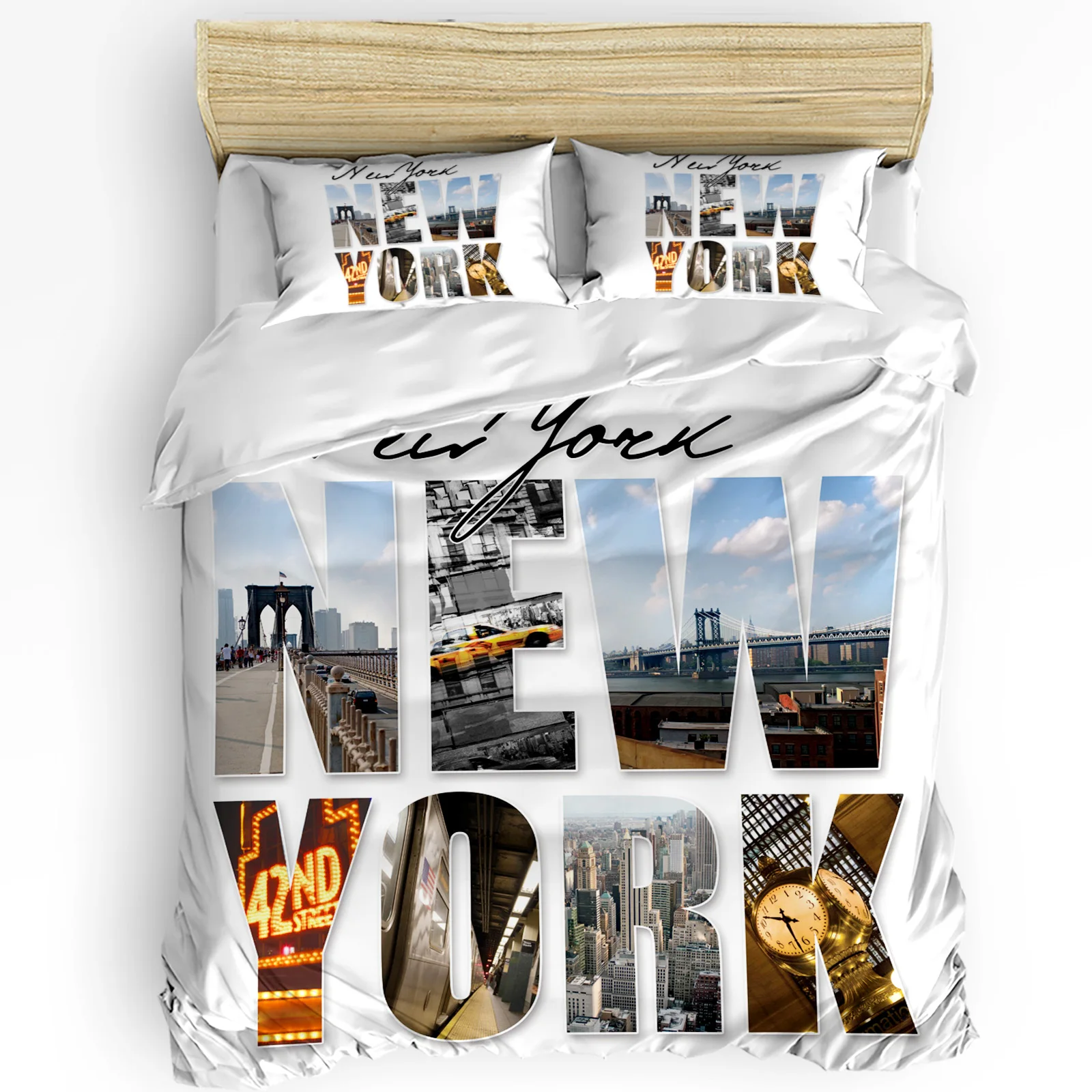Нью-Йоркский английский текст  – обзор и цена Home Textiles New York